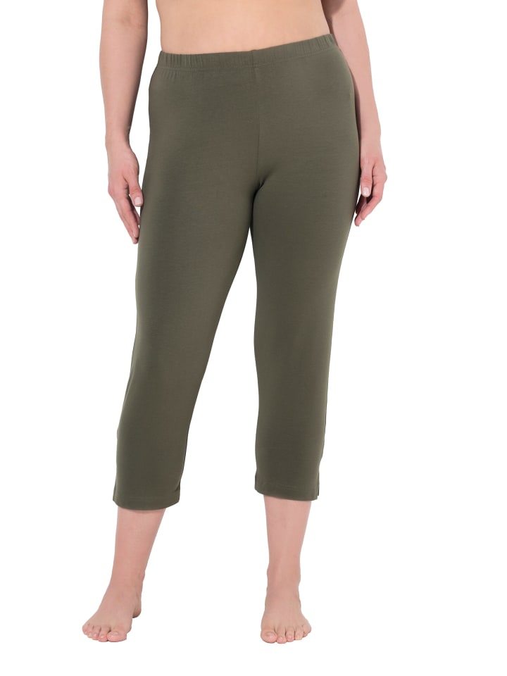 Ulla Popken Брюки оливково-серого цвета
Ulla Popken Брюки оливково-серого цвета