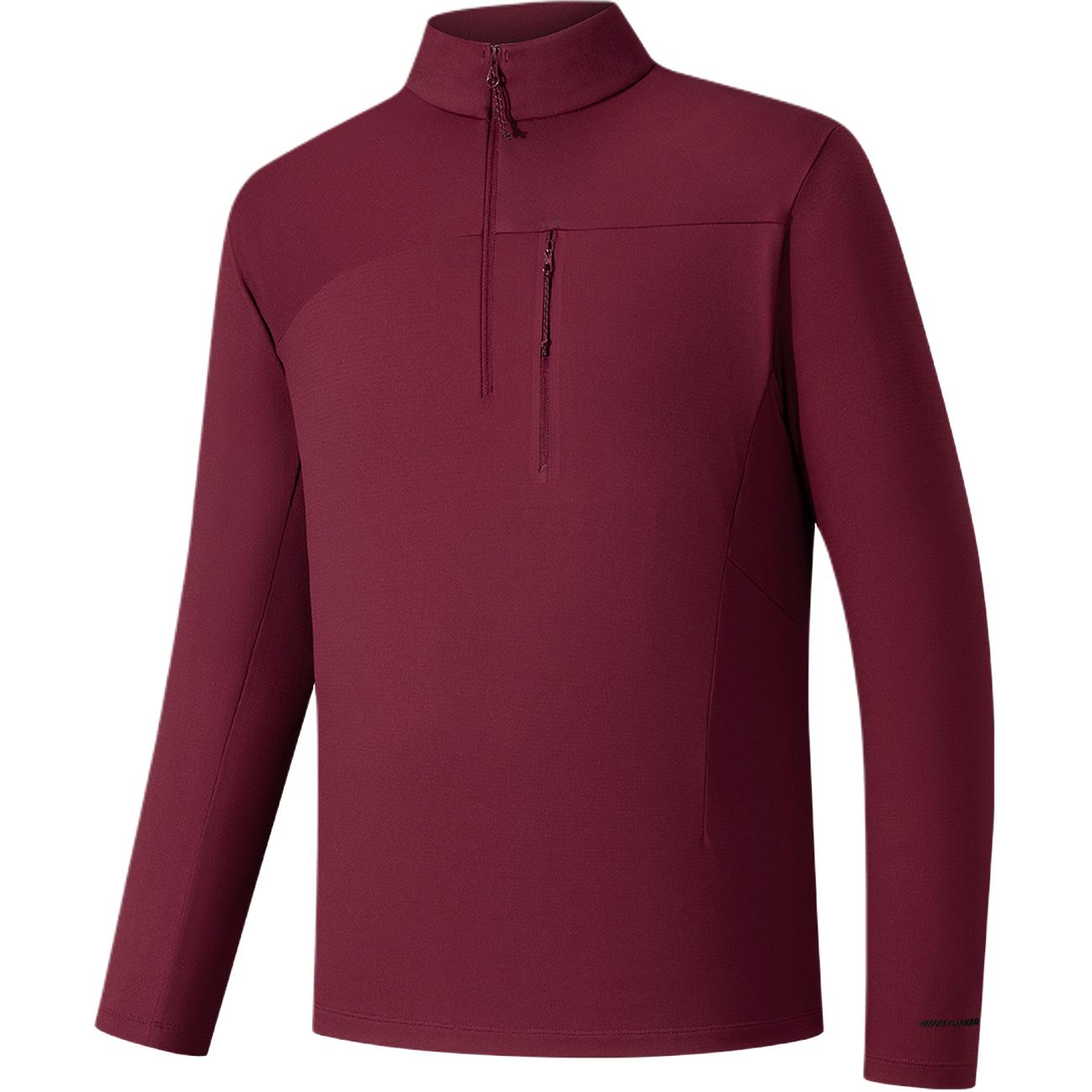 Anta Мужской трикотаж, цвет киноварный клен, красный, воротник-стойка, умеренный, другие цвета
Anta Мужской трикотаж, цвет киноварный клен, красный, воротник-стойка, умеренный, другие цвета