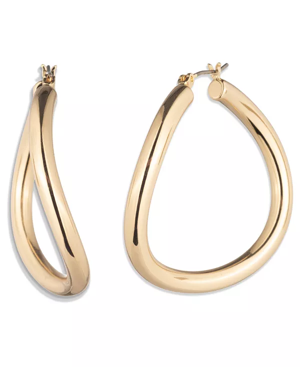 Золотистые скульптурные серьги-кольца Lauren Ralph Lauren, gold
Золотистые скульптурные серьги-кольца Lauren Ralph Lauren, gold