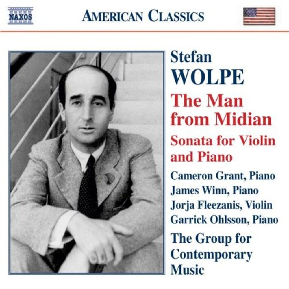 Диск CD Wolpe: Man From Midian - Stefan Wolpe
Диск CD Wolpe: Man From Midian - Stefan Wolpe