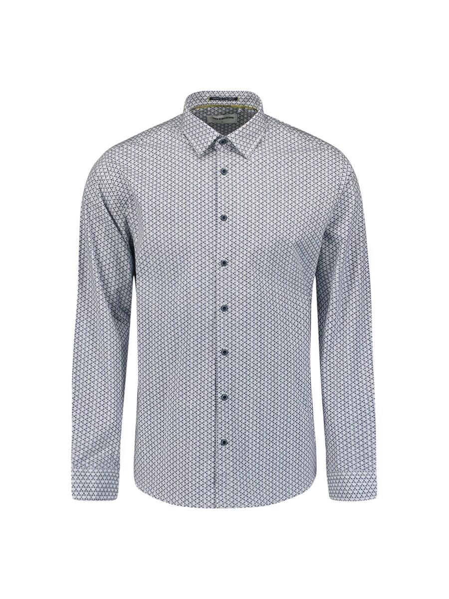 Повседневная рубашка No Excess Regular fit Button Up Shirt, белый
Повседневная рубашка No Excess Regular fit Button Up Shirt, белый