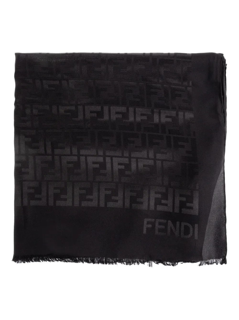 Шарф с логотипом FENDI, черный
Шарф с логотипом FENDI, черный