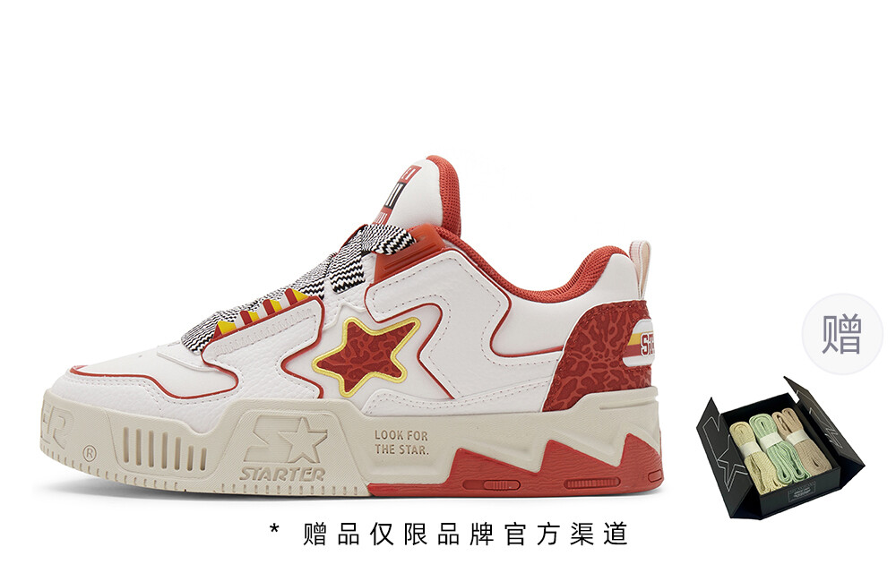 Кроссовки STARTER Skateboarding Shoes Men Low-top White/Red, белый/красный
Кроссовки STARTER Skateboarding Shoes Men Low-top White/Red, белый/красный