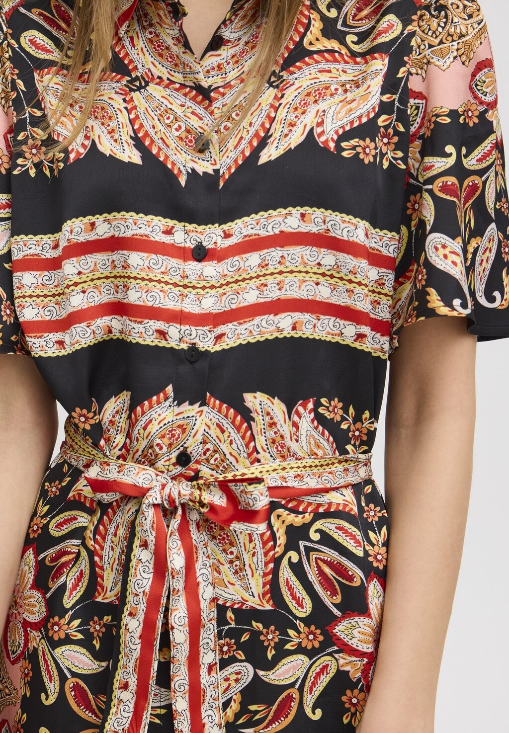 Платье-блузка IXBRIGITTE DR ICHI, черный 
Платье-блузка IXBRIGITTE DR ICHI, черный