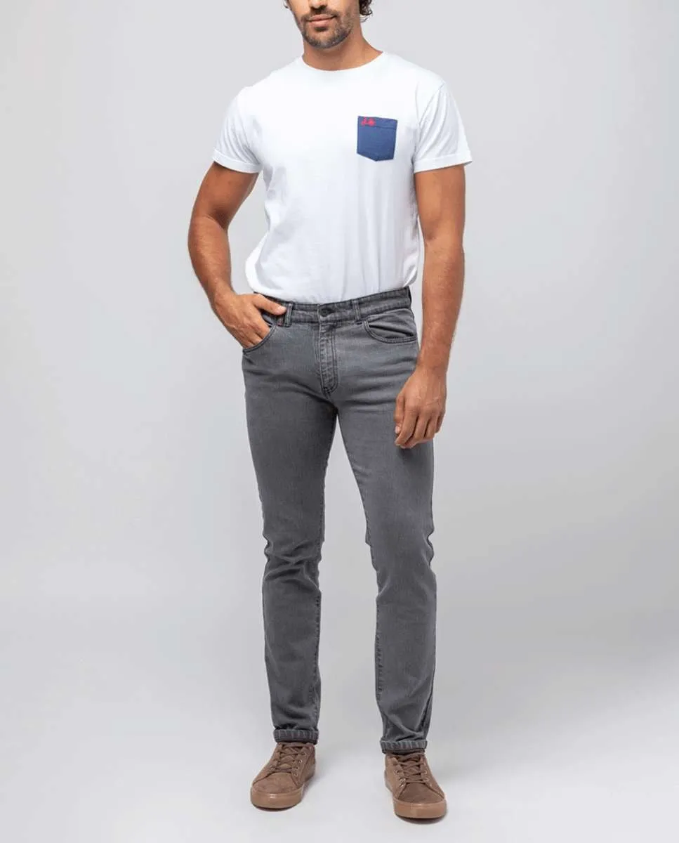 Мужские джинсы-вакеро с зауженным кроем серого цвета Scotta 1985, серый
Мужские джинсы-вакеро с зауженным кроем серого цвета Scotta 1985, серый