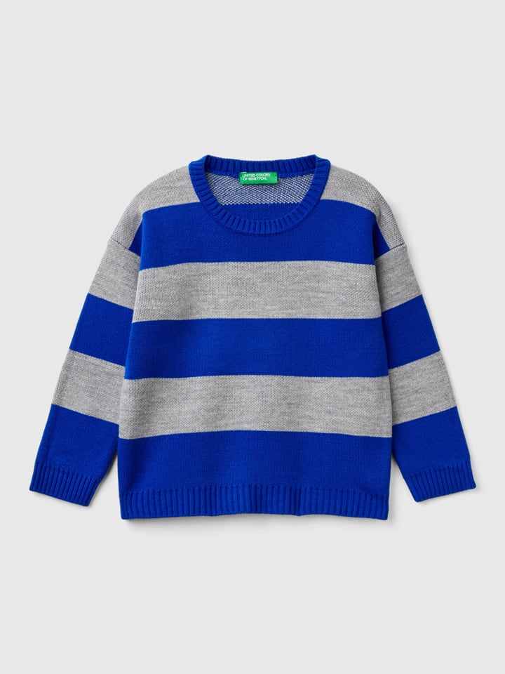 Benetton Свитер сине-серого цвета
Benetton Свитер сине-серого цвета