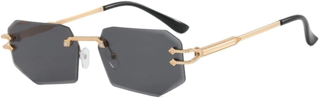 Винтажные солнцезащитные очки без оправы неправильной формы для женщин и мужчин, роскошные панк-очки с металлическим корпусом, защита от УФ-излучения UV400 VFDHN, S056-c2
Винтажные солнцезащитные очки без оправы неправильной формы для женщин и мужчин, роскошные панк-очки с металлическим корпусом, защита от УФ-излучения UV400 VFDHN, S056-c2