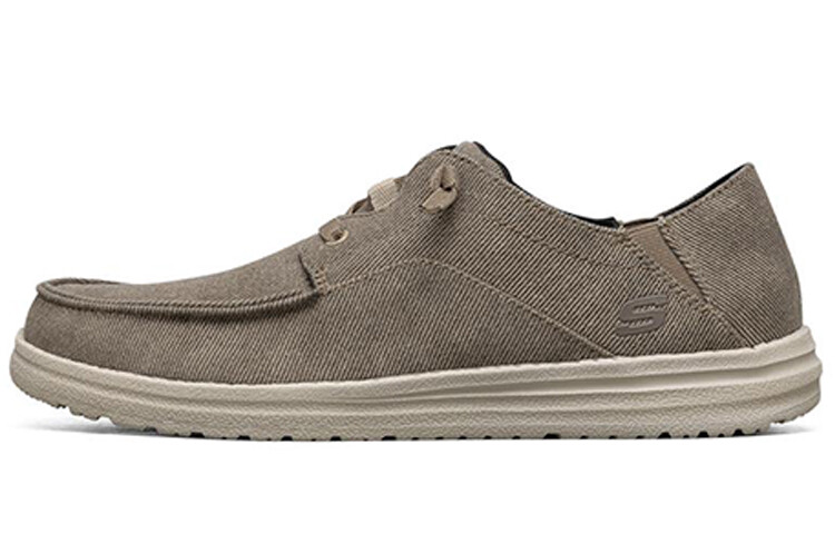 Мужские парусиновые туфли с низким верхом коричневого цвета Skechers
Мужские парусиновые туфли с низким верхом коричневого цвета Skechers