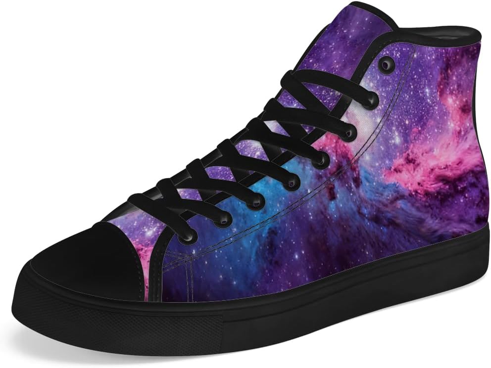 Кеды Chebing Galaxy на высокой подошве из ткани, высокие кроссовки на шнуровке, повседневная обувь, подарок для мужчин и женщин, пурпурный
Кеды Chebing Galaxy на высокой подошве из ткани, высокие кроссовки на шнуровке, повседневная обувь, подарок для мужчин и женщин, пурпурный