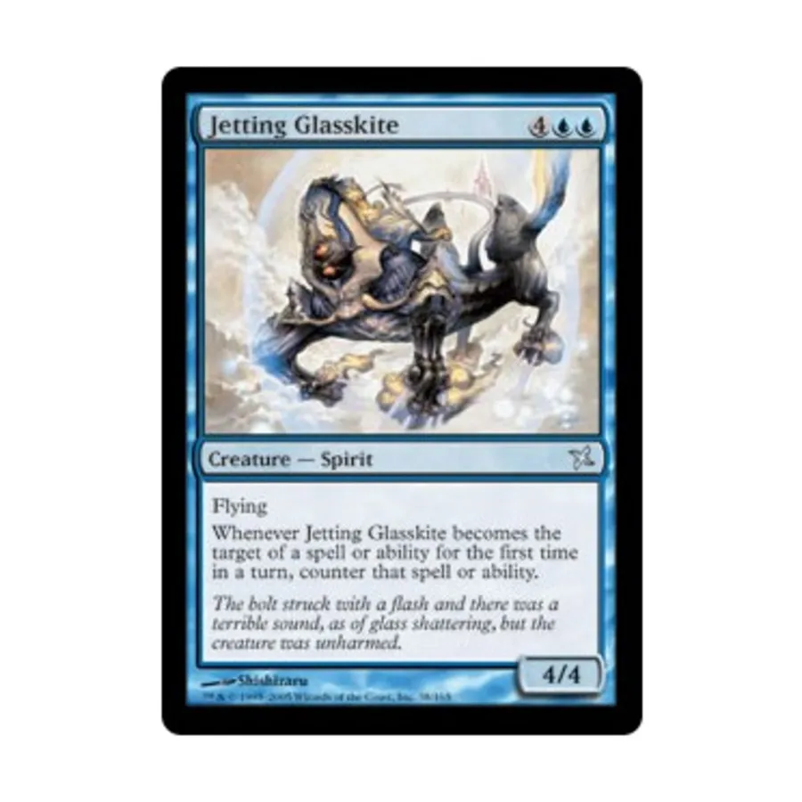 CCG Выпуск стеклянного змея (U), MTG - Betrayers of Kamigawa 
CCG Выпуск стеклянного змея (U), MTG - Betrayers of Kamigawa