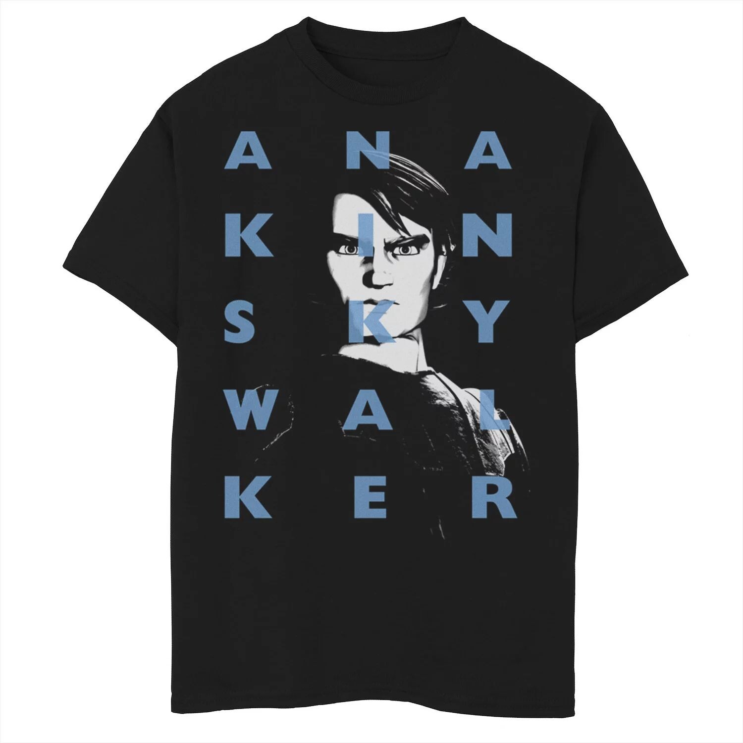 Футболка с надписью «Энакин Скайуокер» для мальчиков 8–20 лет «Звездные войны: Войны клонов» Star Wars 
Футболка с надписью «Энакин Скайуокер» для мальчиков 8–20 лет «Звездные войны: Войны клонов» Star Wars