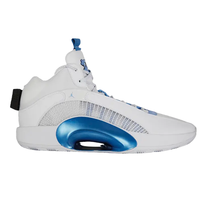 Кроссовки Air Jordan 35 'UNC Home' PE, белый
Кроссовки Air Jordan 35 'UNC Home' PE, белый