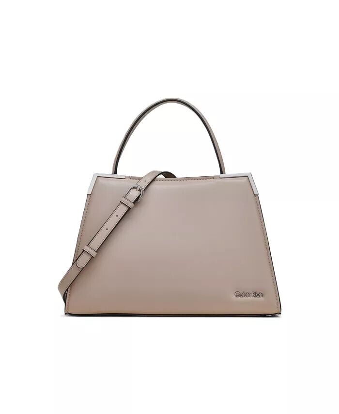 Сумка-трансформер из слюды с верхней ручкой Calvin Klein, черный 
Сумка-трансформер из слюды с верхней ручкой Calvin Klein, черный