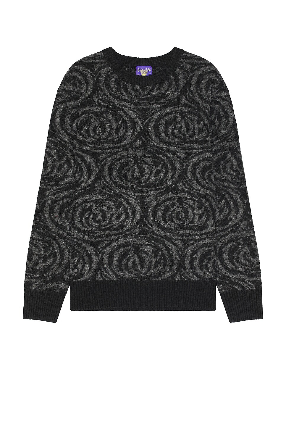 Свитер с круглым вырезом в технике интарсия Coney Island Picnic, цвет caviar
Свитер с круглым вырезом в технике интарсия Coney Island Picnic, цвет caviar