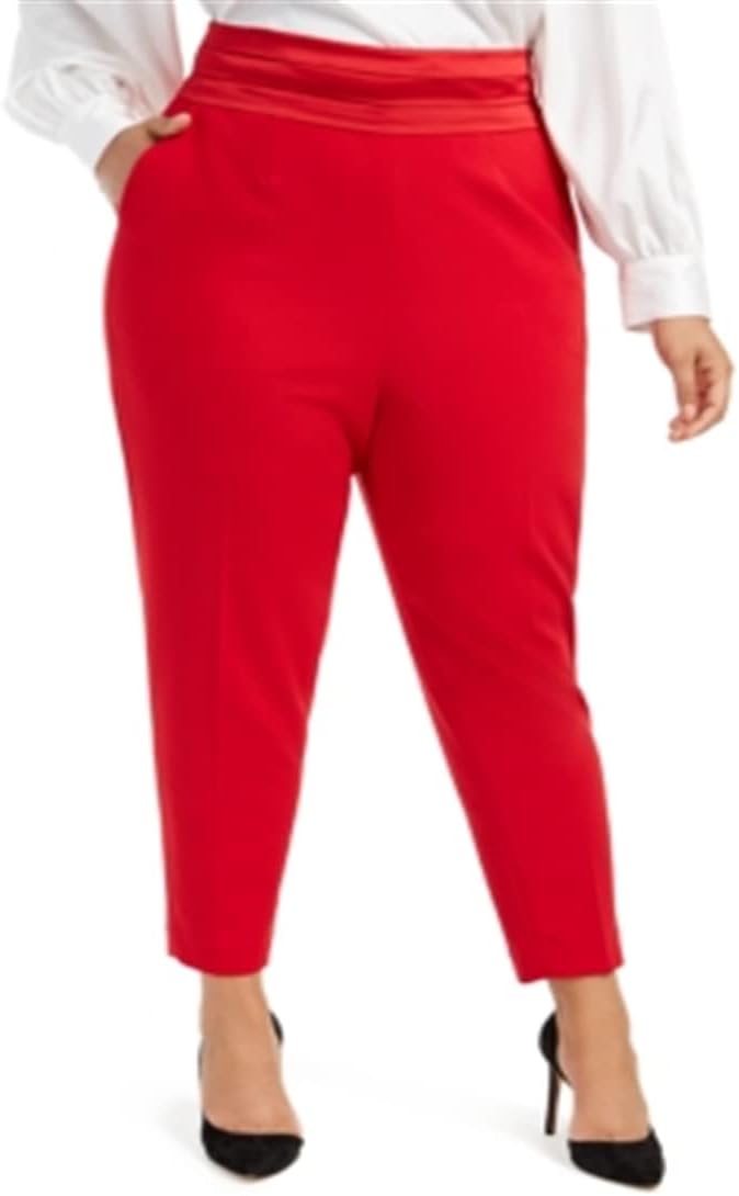 Женские плиссированные брюки Calvin Klein больших размеров с завышенной талией, Red
Женские плиссированные брюки Calvin Klein больших размеров с завышенной талией, Red