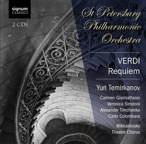 CD диск Verdi / Giannattasio / Simeoni / Temirkanov: Requiem
CD диск Verdi / Giannattasio / Simeoni / Temirkanov: Requiem
