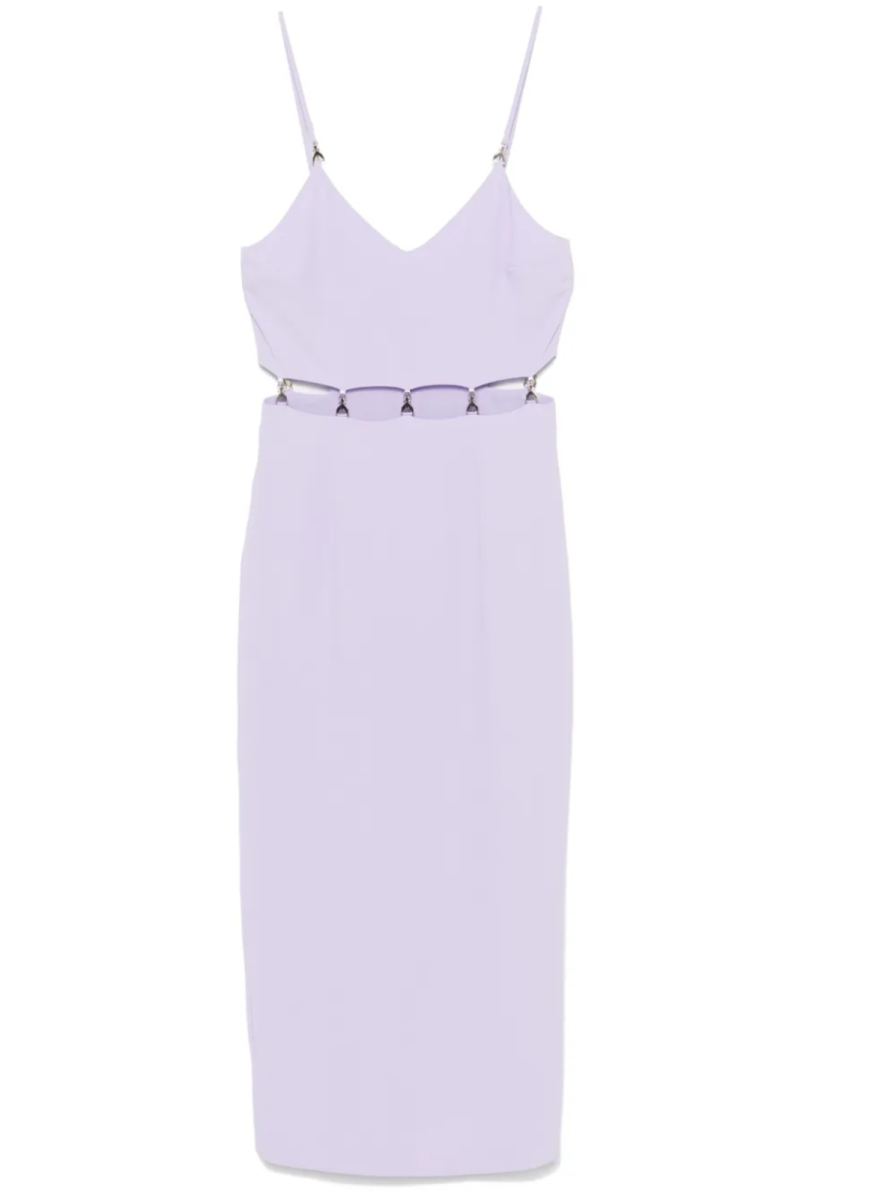 Платье миди Patrizia Pepe с бляшкой-логотипом, фиолетовый
Платье миди Patrizia Pepe с бляшкой-логотипом, фиолетовый