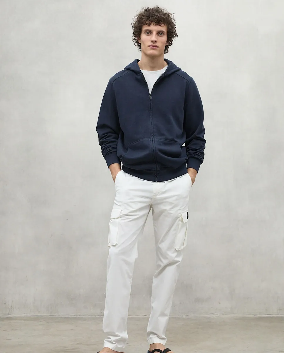 Мужские брюки-карго с застежкой на пуговицы и молнию Ecoalf, белый
Мужские брюки-карго с застежкой на пуговицы и молнию Ecoalf, белый