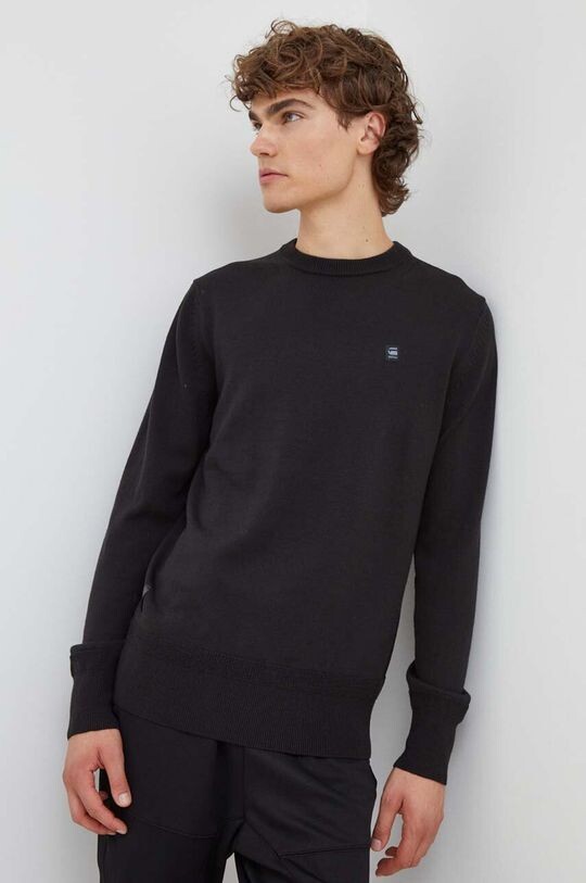 Свитер из сырой шерсти G-Star G-Star Raw, черный
Свитер из сырой шерсти G-Star G-Star Raw, черный