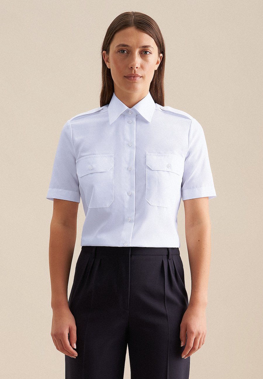 Блуза Seidensticker Button-down blouse, Blue/Light Blue
Блуза Seidensticker Button-down blouse, Blue/Light Blue