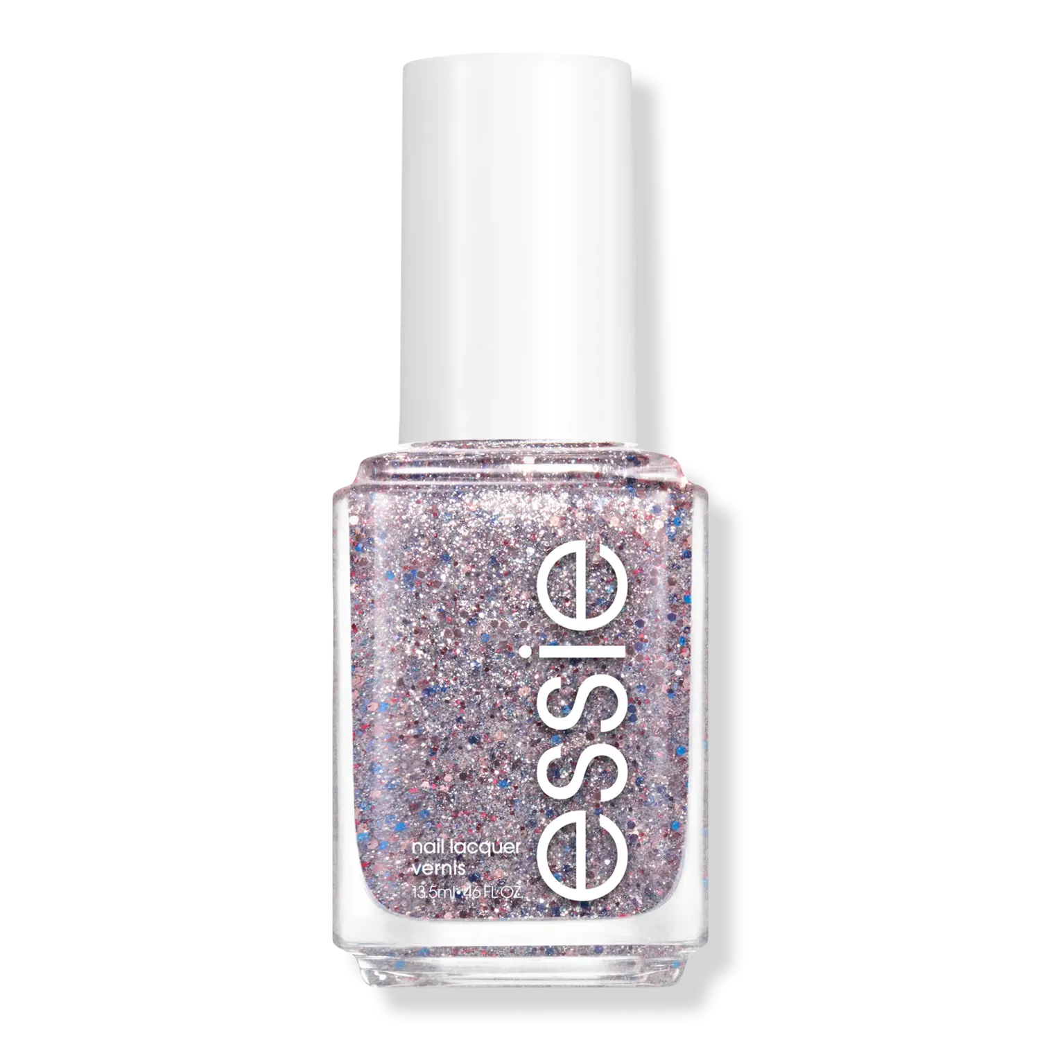 Металлический лак для ногтей Essie, Congrats! (opalescent confetti glitter)
Металлический лак для ногтей Essie, Congrats! (opalescent confetti glitter)