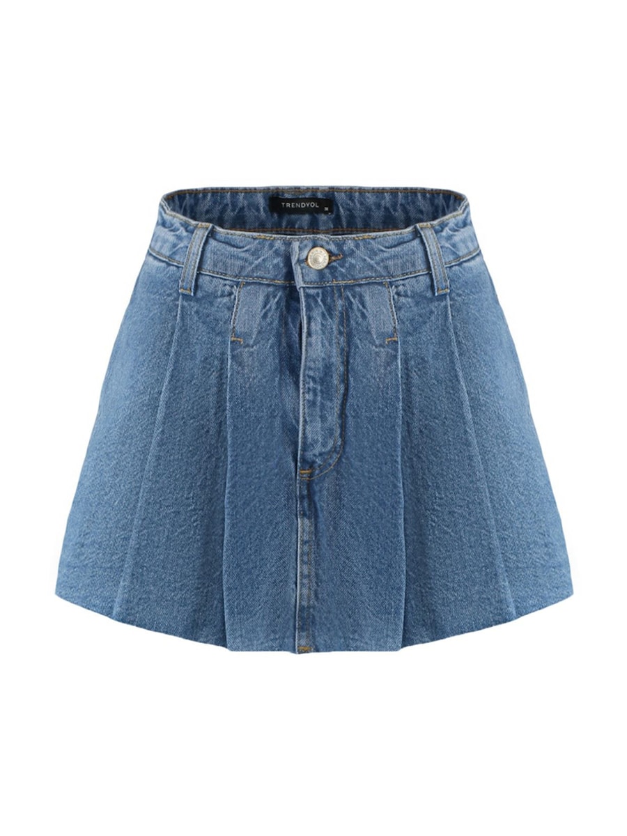 Юбка свободного кроя Trendyol, Blue Denim
Юбка свободного кроя Trendyol, Blue Denim