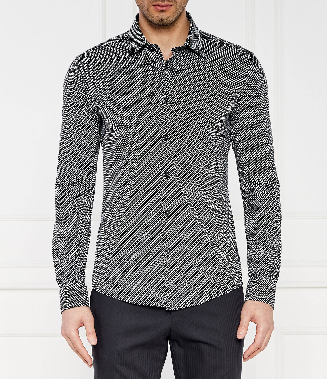 Рубашка BOSS BLACK p-roan-kent-c1 Slim Fit, черный
Рубашка BOSS BLACK p-roan-kent-c1 Slim Fit, черный