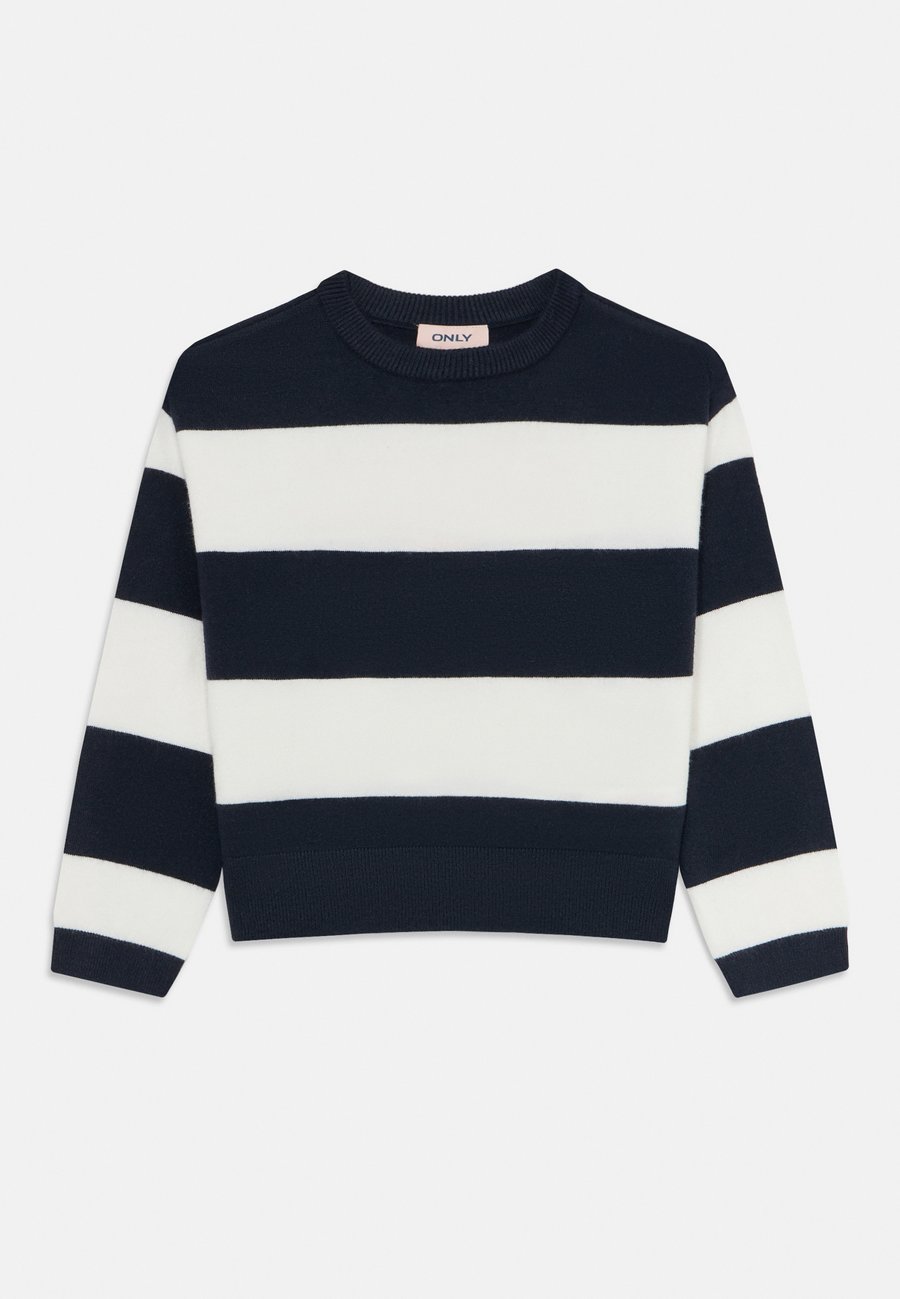 Джемпер ONLY GIRLS KOGTALA STRIPE LONG SLEEVE ONECK, Night Sky/Cloud Dancer/Dark Blue
Джемпер ONLY GIRLS KOGTALA STRIPE LONG SLEEVE ONECK, Night Sky/Cloud Dancer/Dark Blue