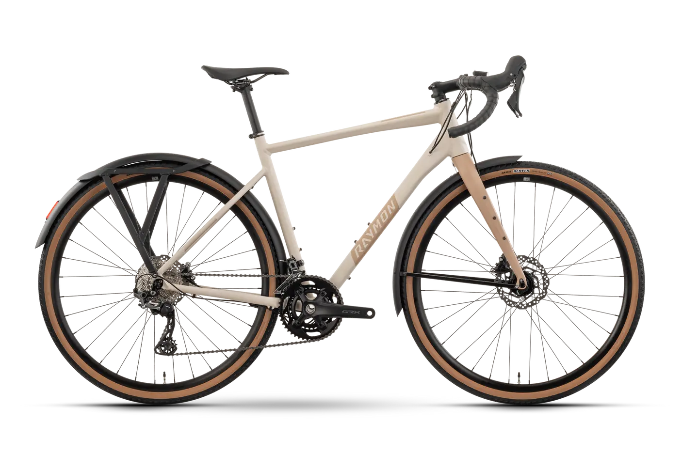 Гравийный велосипед Raymon territ pro street (2025) - gravelbike - sand/brown
Гравийный велосипед Raymon territ pro street (2025) - gravelbike - sand/brown