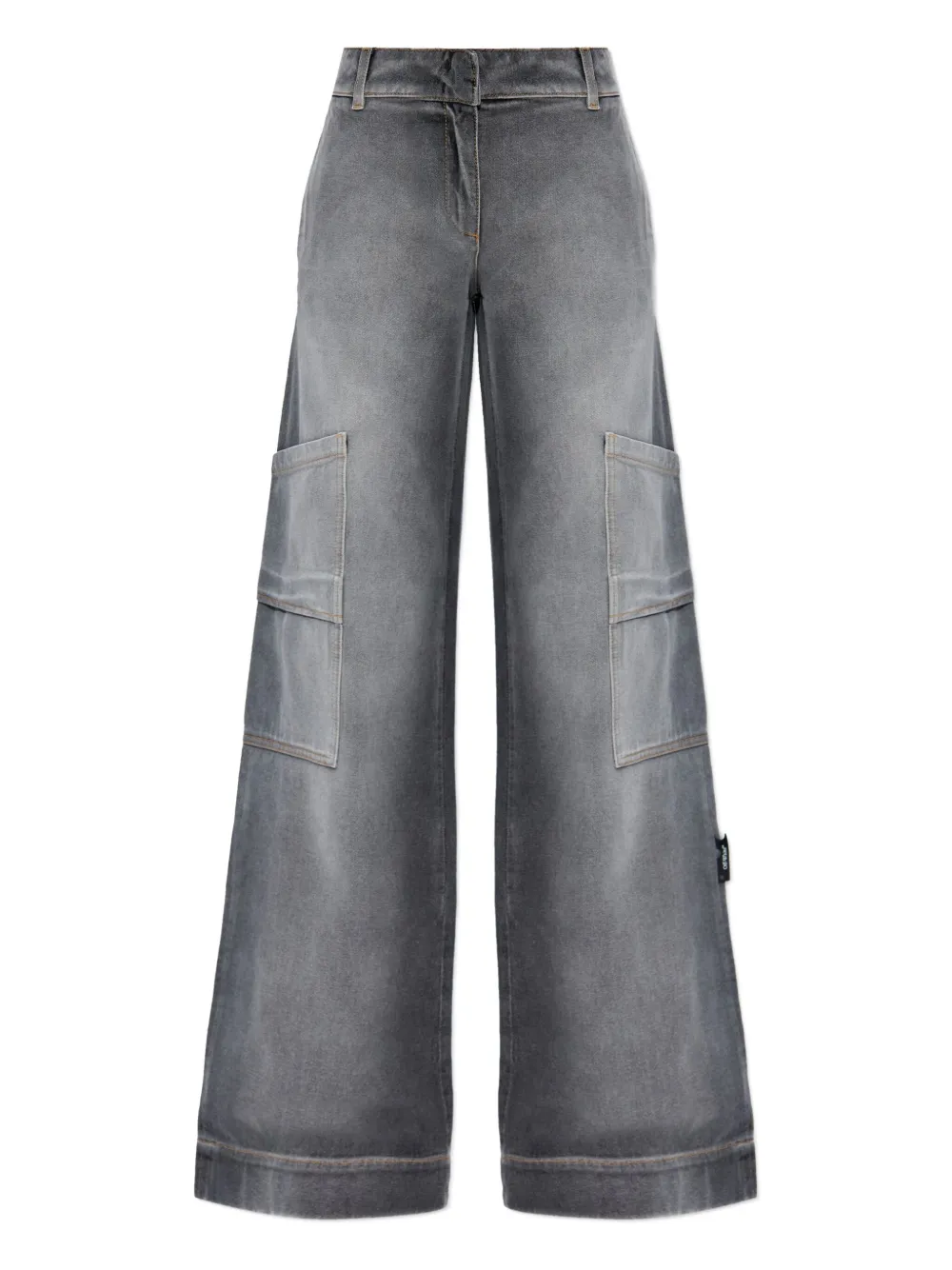 Джинсы с накладными карманами Off-White, серый
Джинсы с накладными карманами Off-White, серый