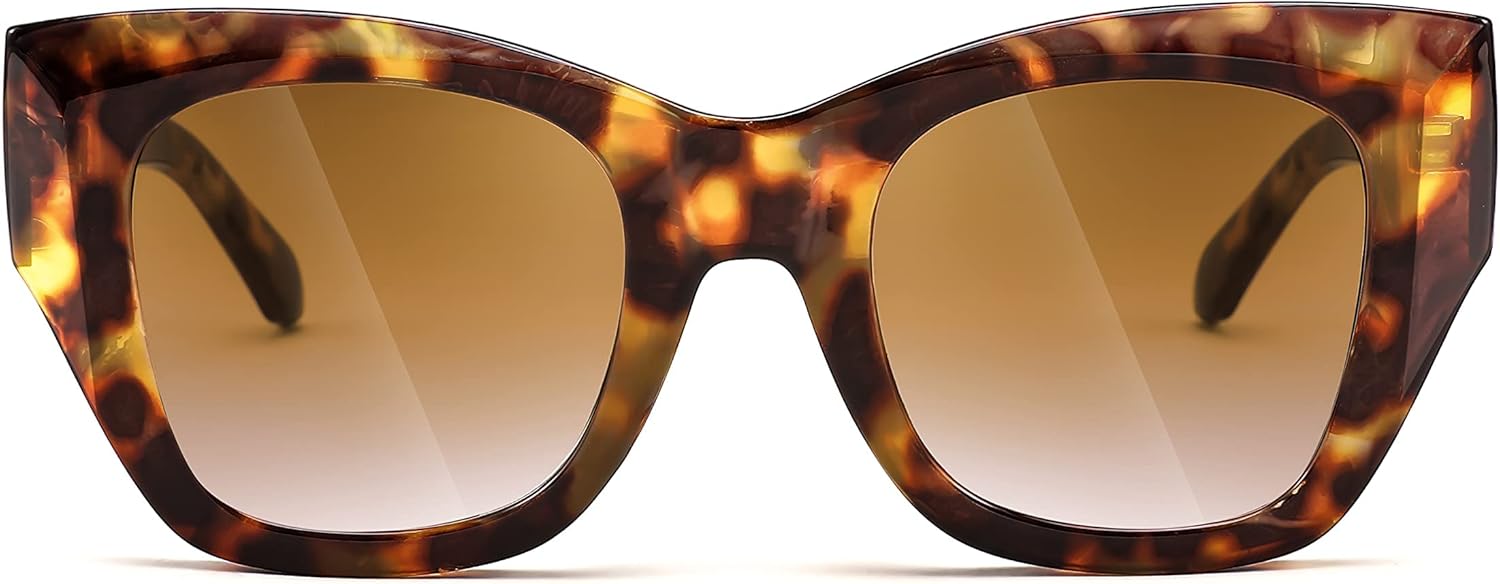 Солнцезащитные очки FEISEDY Oversized Cat Eye для женщин и мужчин, винтажные, ретро, с толстой оправой, роскошные, модные, с защитой от УФ-излучения UV400, модель B2378, Brown Tortoise
Солнцезащитные очки FEISEDY Oversized Cat Eye для женщин и мужчин, винтажные, ретро, с толстой оправой, роскошные, модные, с защитой от УФ-излучения UV400, модель B2378, Brown Tortoise