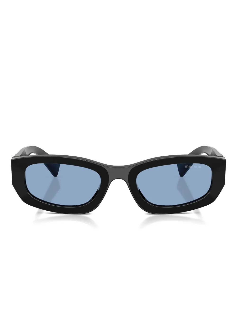 Солнцезащитные очки в прямоугольной оправе Miu Miu, черный
Солнцезащитные очки в прямоугольной оправе Miu Miu, черный