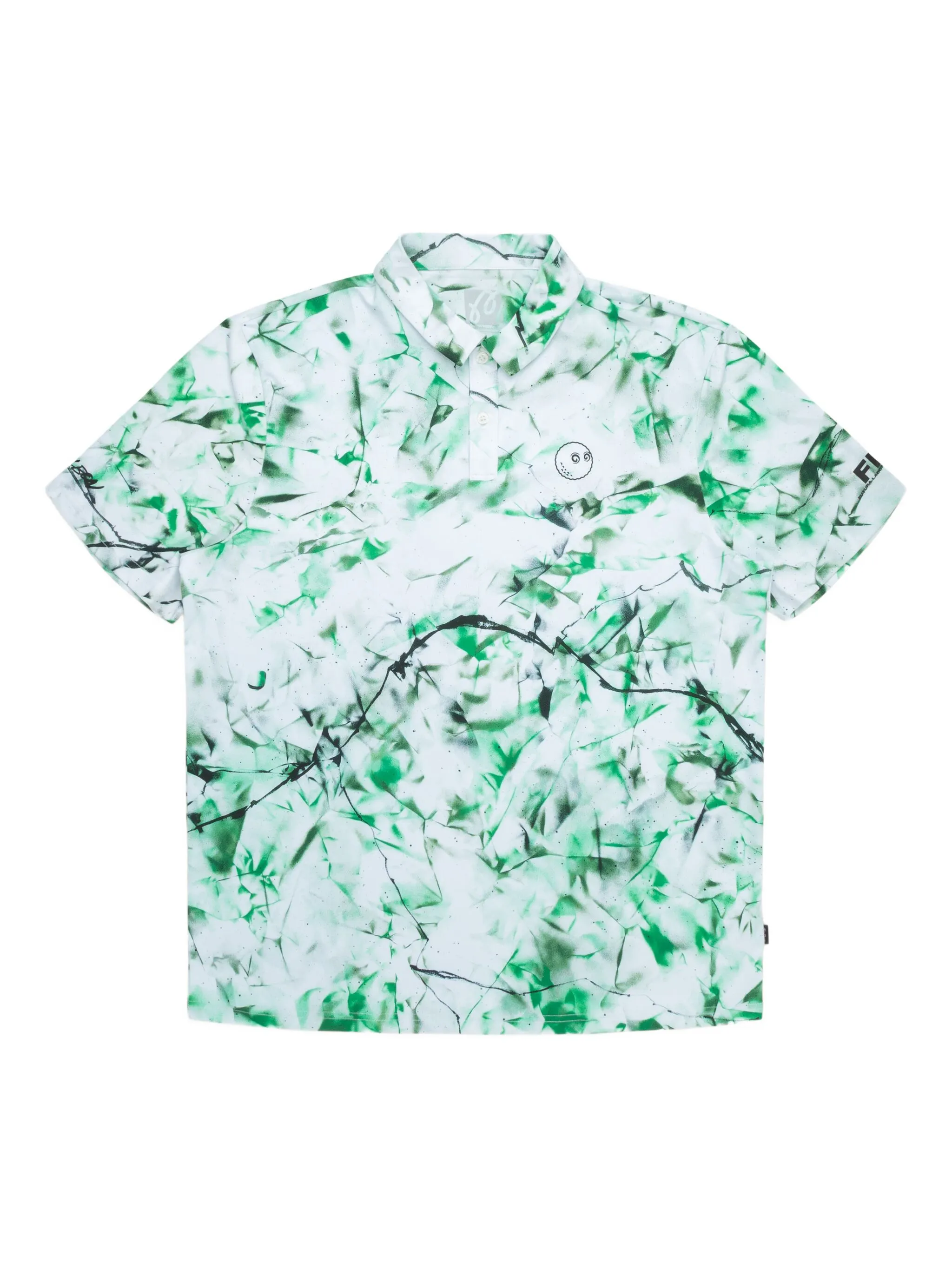 Спортивная рубашка поло из коллаборации с Futura Malbon Golf, белый
Спортивная рубашка поло из коллаборации с Futura Malbon Golf, белый