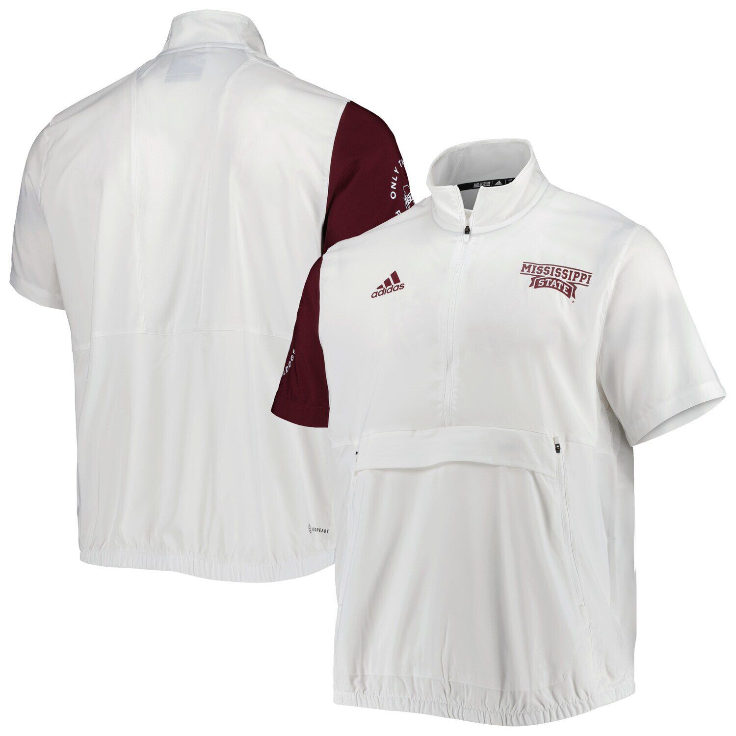 Мужская белая куртка на молнии Mississippi State Bulldogs M STM AEROREADY adidas, Белый, Мужская белая куртка на молнии Mississippi State Bulldogs M STM AEROREADY adidas
Мужская белая куртка на молнии Mississippi State Bulldogs M STM AEROREADY adidas, Белый, Мужская белая куртка на молнии Mississippi State Bulldogs M STM AEROREADY adidas