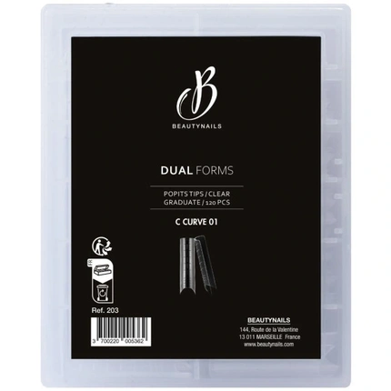 Bna Двойная форма C Кривая 01 Beautynails
Bna Двойная форма C Кривая 01 Beautynails