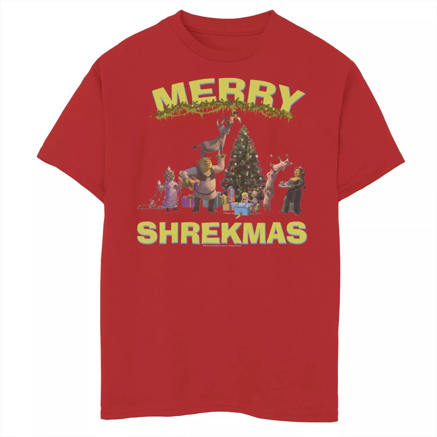 Футболка с рисунком Merry Shrekmas для мальчиков 8–20 лет «Шрек» Licensed Character, красный
Футболка с рисунком Merry Shrekmas для мальчиков 8–20 лет «Шрек» Licensed Character, красный