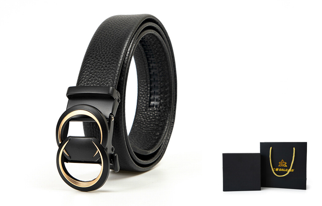 White Roll Мужской кожаный ремень BAIJUAN, Подарочная коробка для черного ремня с серебряной пряжкой
White Roll Мужской кожаный ремень BAIJUAN, Подарочная коробка для черного ремня с серебряной пряжкой