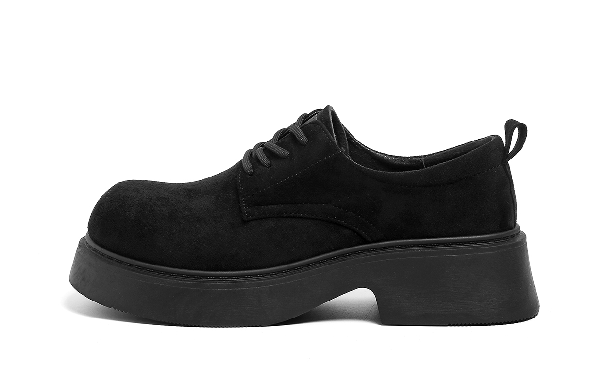 FOREVER 21 Туфли дерби повседневные кожаные мужские замшевые черные
FOREVER 21 Туфли дерби повседневные кожаные мужские замшевые черные