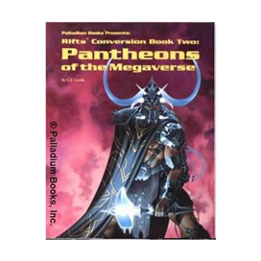 Conversion Book #2 - Pantheons of the Megaverse, Rifts - Core Books, Source Books & Miscellaneous, мягкая обложка
Conversion Book #2 - Pantheons of the Megaverse, Rifts - Core Books, Source Books & Miscellaneous, мягкая обложка
