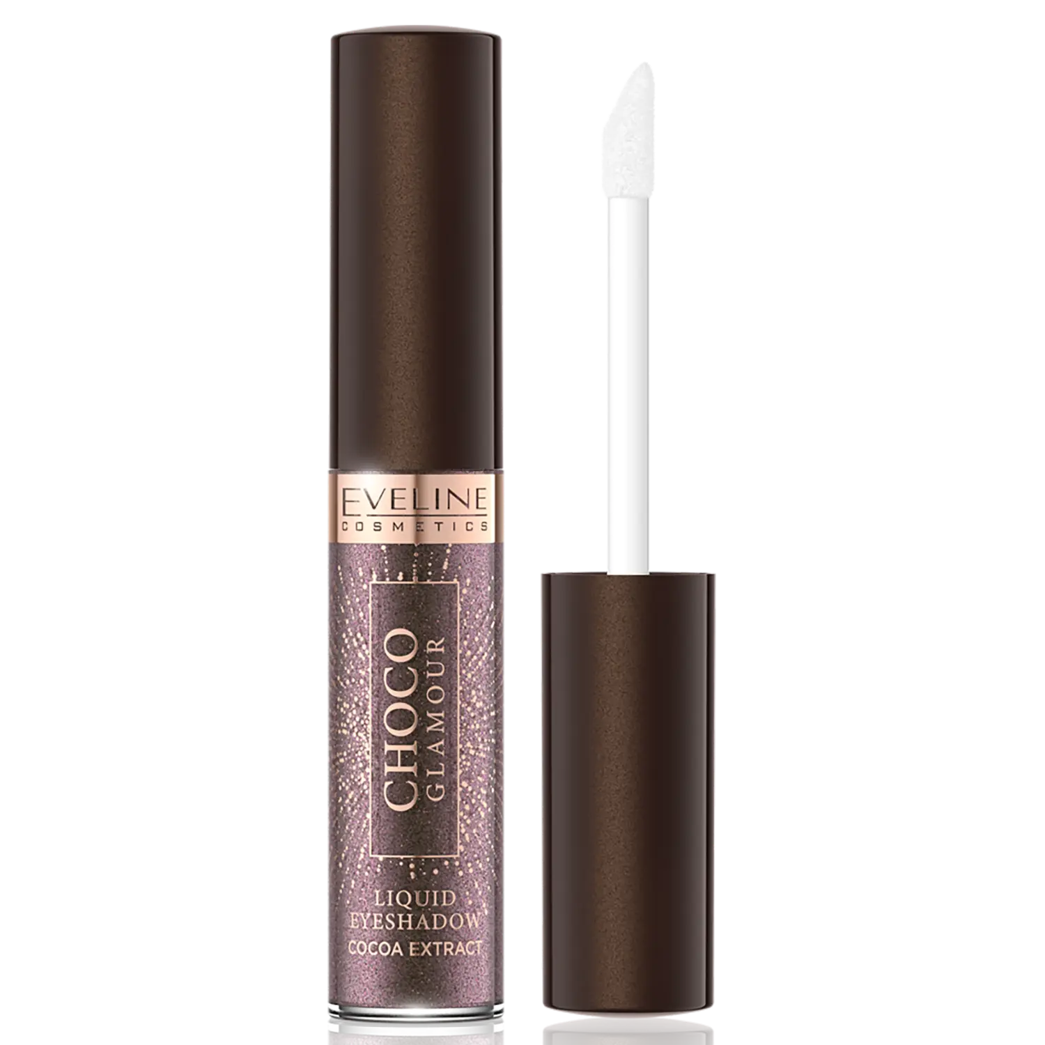 Жидкие тени для век с блестящим финишем 06 Eveline Cosmetics Choco Glamour, 6,5 мл
Жидкие тени для век с блестящим финишем 06 Eveline Cosmetics Choco Glamour, 6,5 мл