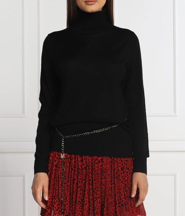 Водолазка женская Michael Kors шерстяная, черный
Водолазка женская Michael Kors шерстяная, черный