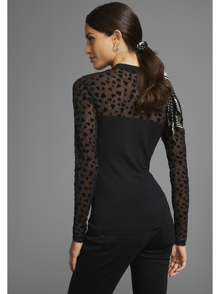 Рубашка с длинным рукавом Laura Scott, черный 
Рубашка с длинным рукавом Laura Scott, черный