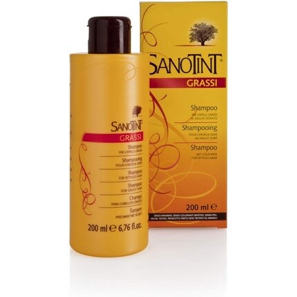 Шампунь Sanotint для жирных волос 200 мл Specchiasol
Шампунь Sanotint для жирных волос 200 мл Specchiasol