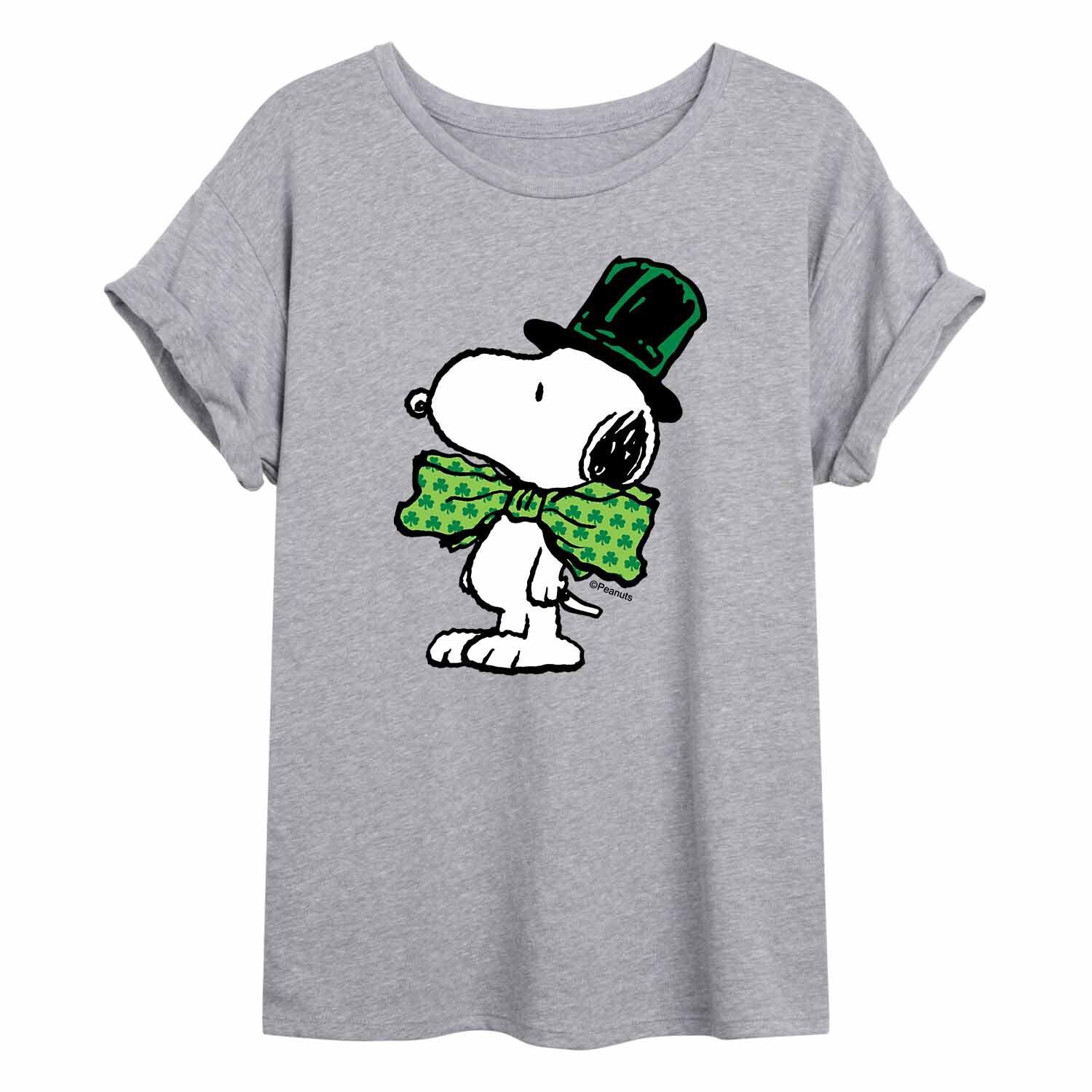 Детская футболка Peanuts Snoopy ко Дню Святого Патрика Licensed Character
Детская футболка Peanuts Snoopy ко Дню Святого Патрика Licensed Character
