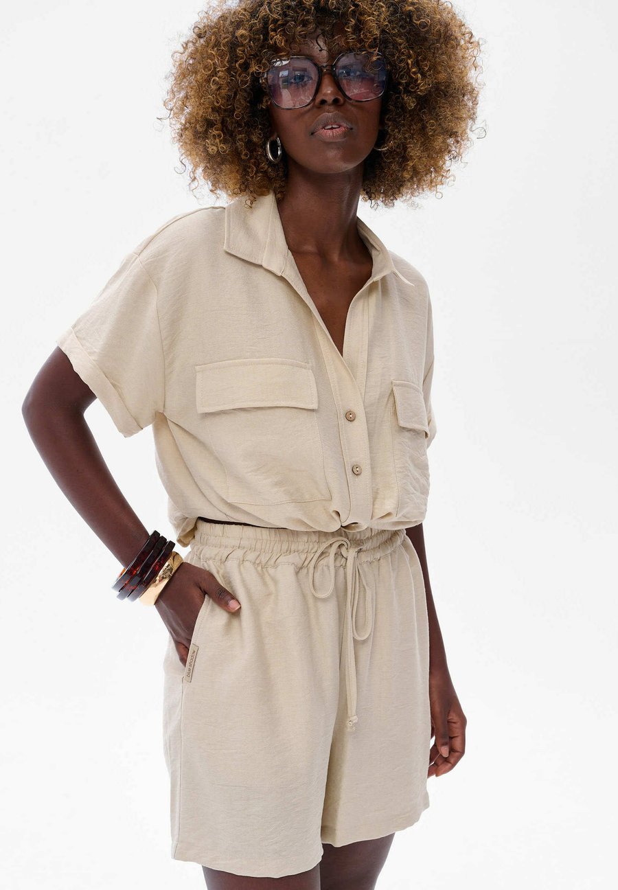 Блуза blue shadow Button-down blouse, Beige
Блуза blue shadow Button-down blouse, Beige