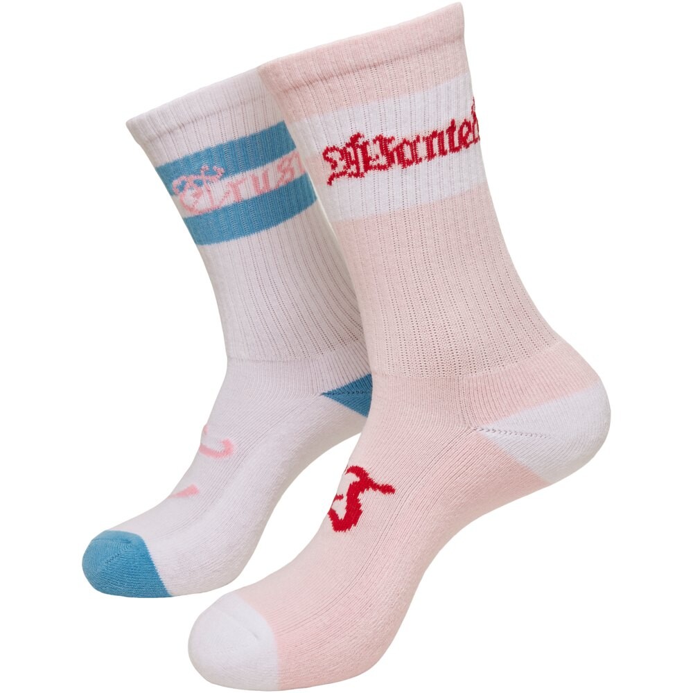 Носки Mister Tee Trust Wanted Long 2 шт, белый
Носки Mister Tee Trust Wanted Long 2 шт, белый