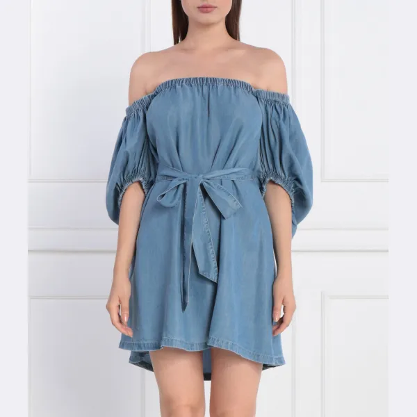 Платье с поясом Pinko, синий
Платье с поясом Pinko, синий