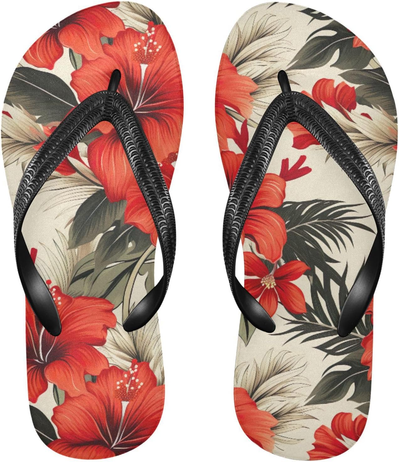 Красные цветы, пальмы, шлепанцы, пляжный душ, вьетнамки, резиновые нескользящие летние тапочки для ходьбы для женщин и мужчин Sinestour
Красные цветы, пальмы, шлепанцы, пляжный душ, вьетнамки, резиновые нескользящие летние тапочки для ходьбы для женщин и мужчин Sinestour