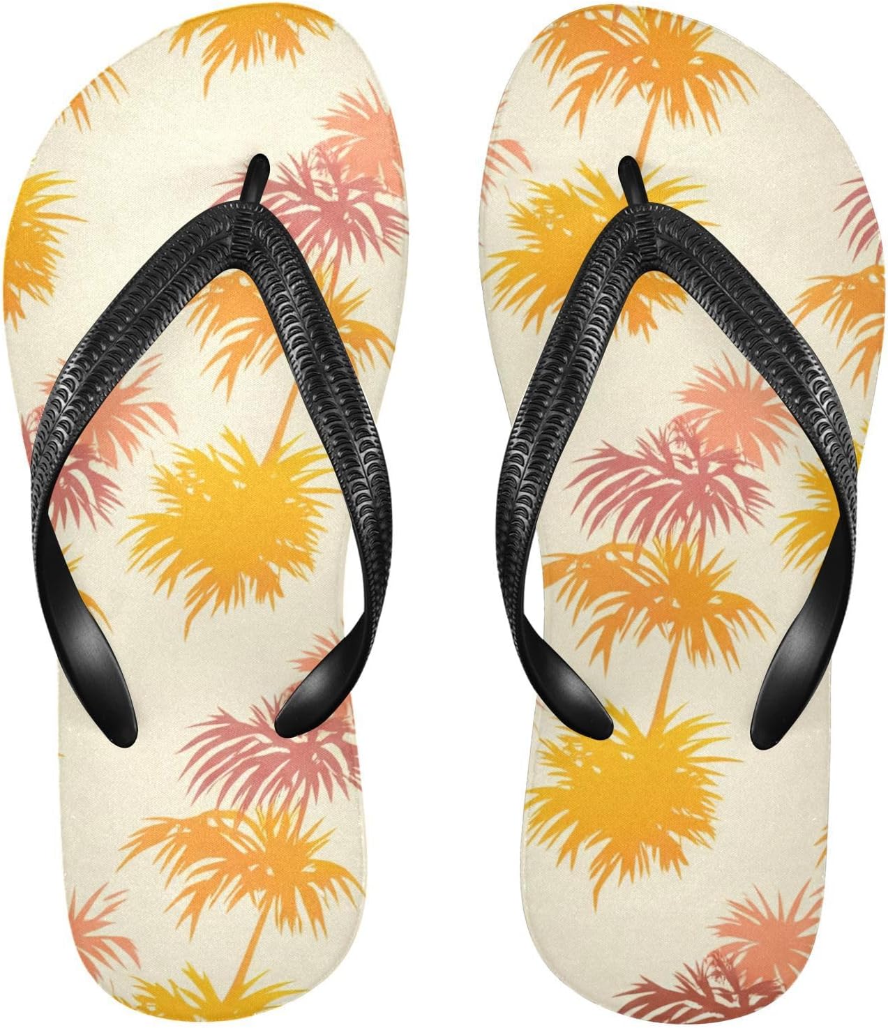 Тапочки с тропическими пальмами, бежевые шлепанцы для пляжа и душа, резиновые нескользящие летние сандалии для женщин и мужчин Sinestour
Тапочки с тропическими пальмами, бежевые шлепанцы для пляжа и душа, резиновые нескользящие летние сандалии для женщин и мужчин Sinestour