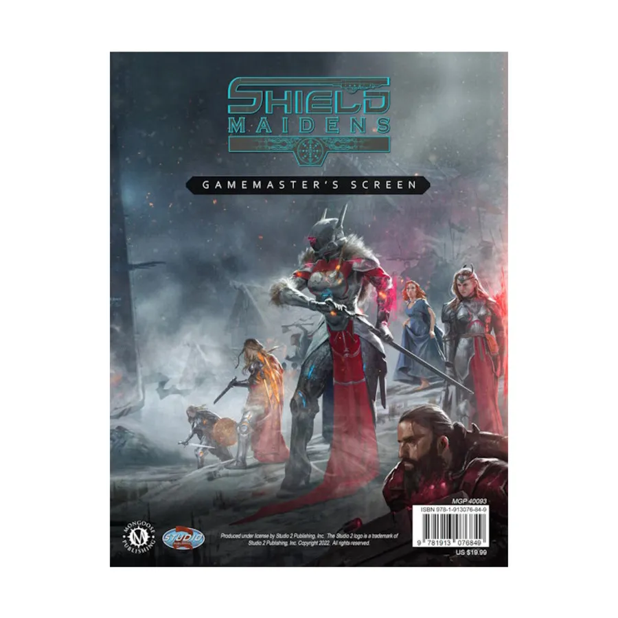 Gamemaster's Screen, Shield Maidens Roleplaying Game (Mongoose Publishing), твердый переплет
Gamemaster's Screen, Shield Maidens Roleplaying Game (Mongoose Publishing), твердый переплет